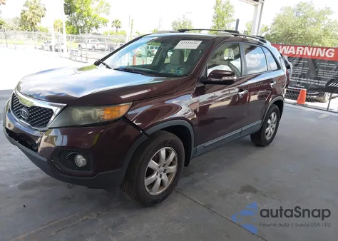 2012 Kia Sorento Lx z USA, uszkodzony, nr VIN 5XYKT4A6XCG218424